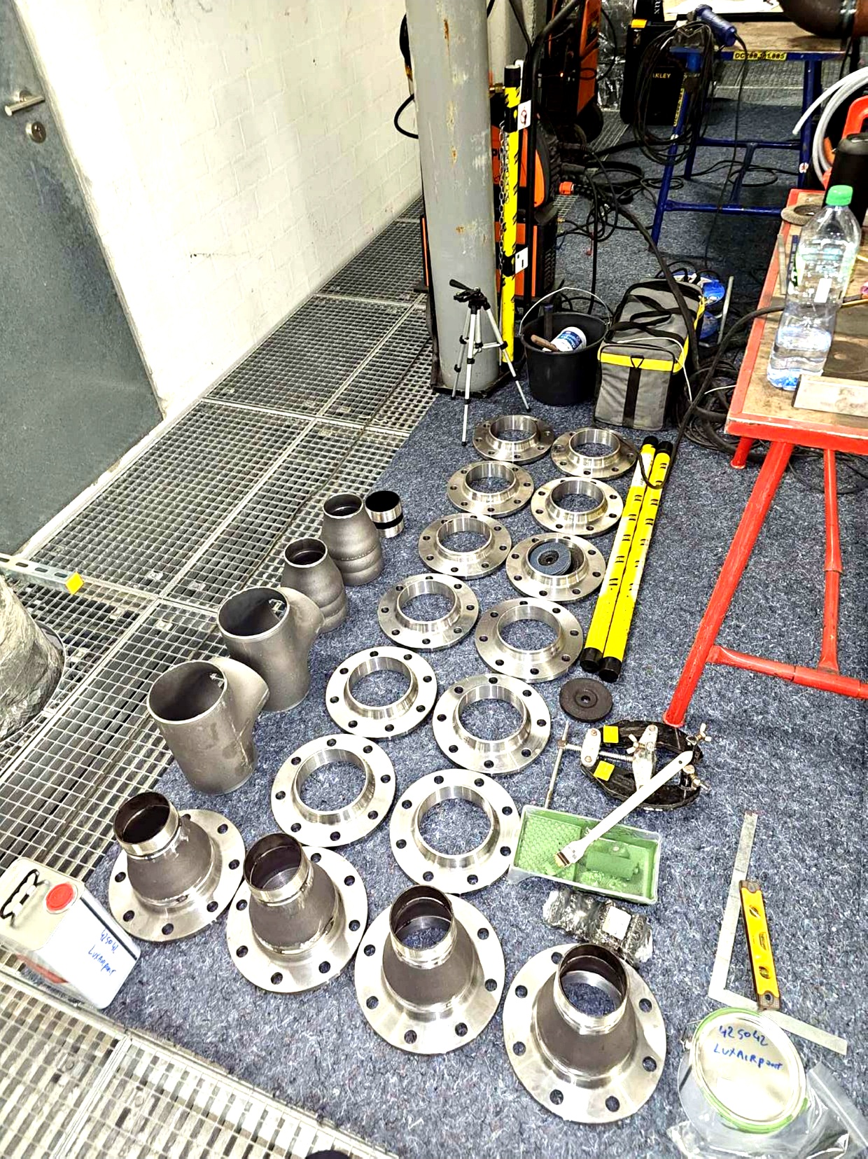 Préfabrication industrielle — atelier P.S.L Pro Soudure Lux