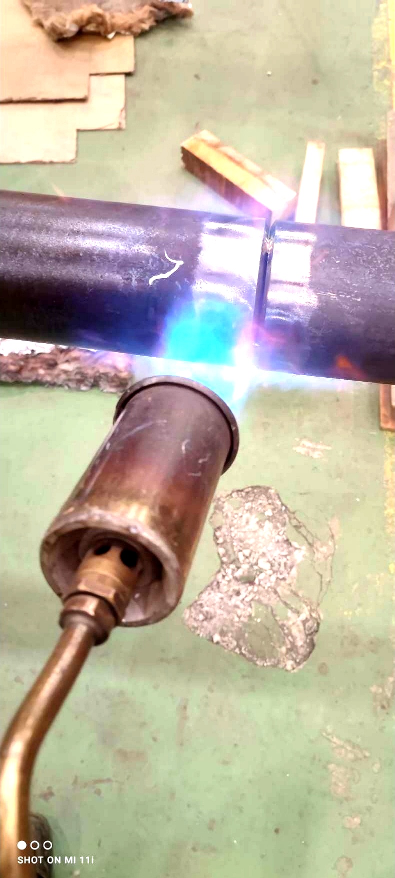 Soudure intervention chantier