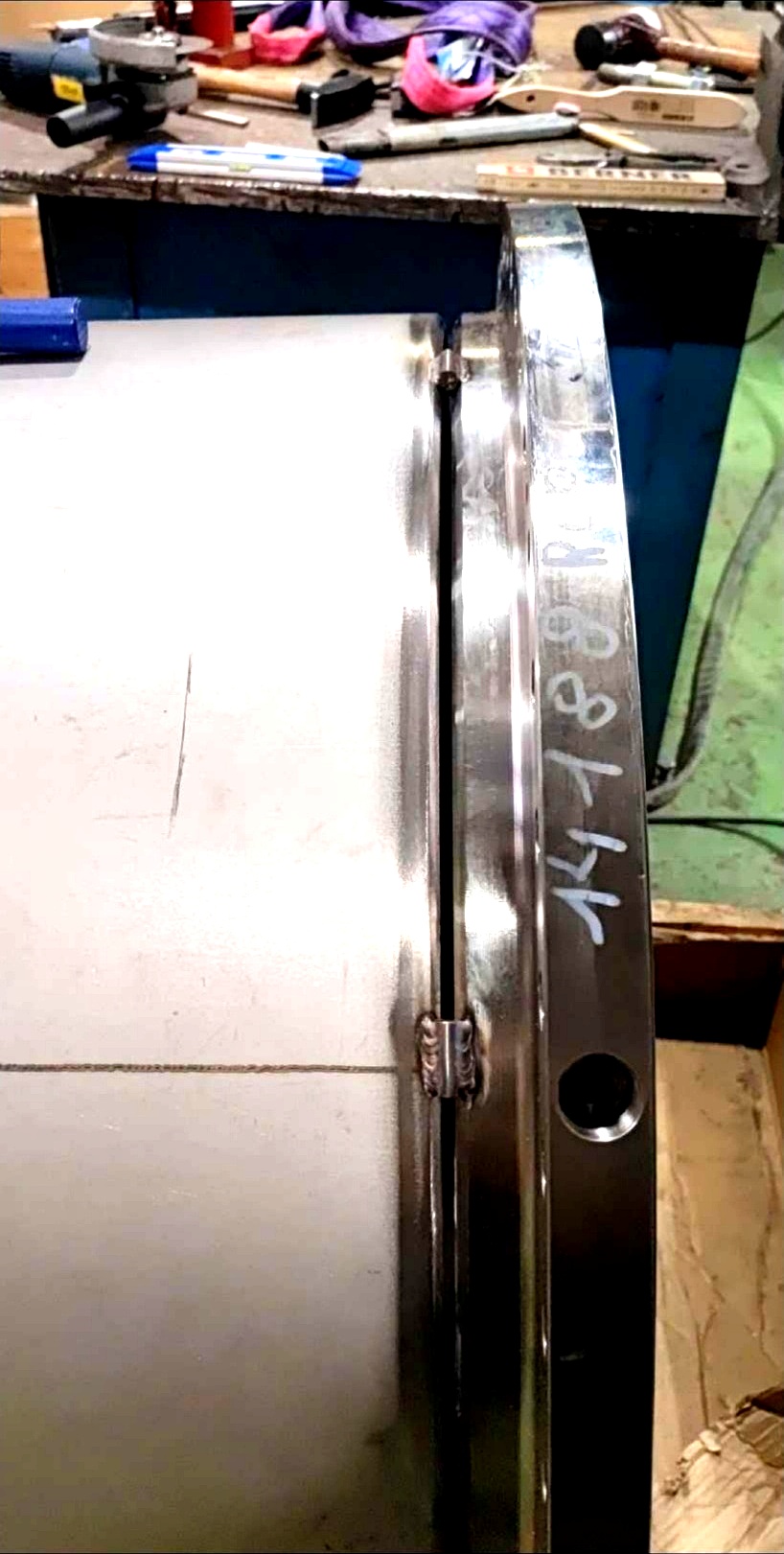 Réalisation soudure chantier — P.S.L Pro Soudure Lux