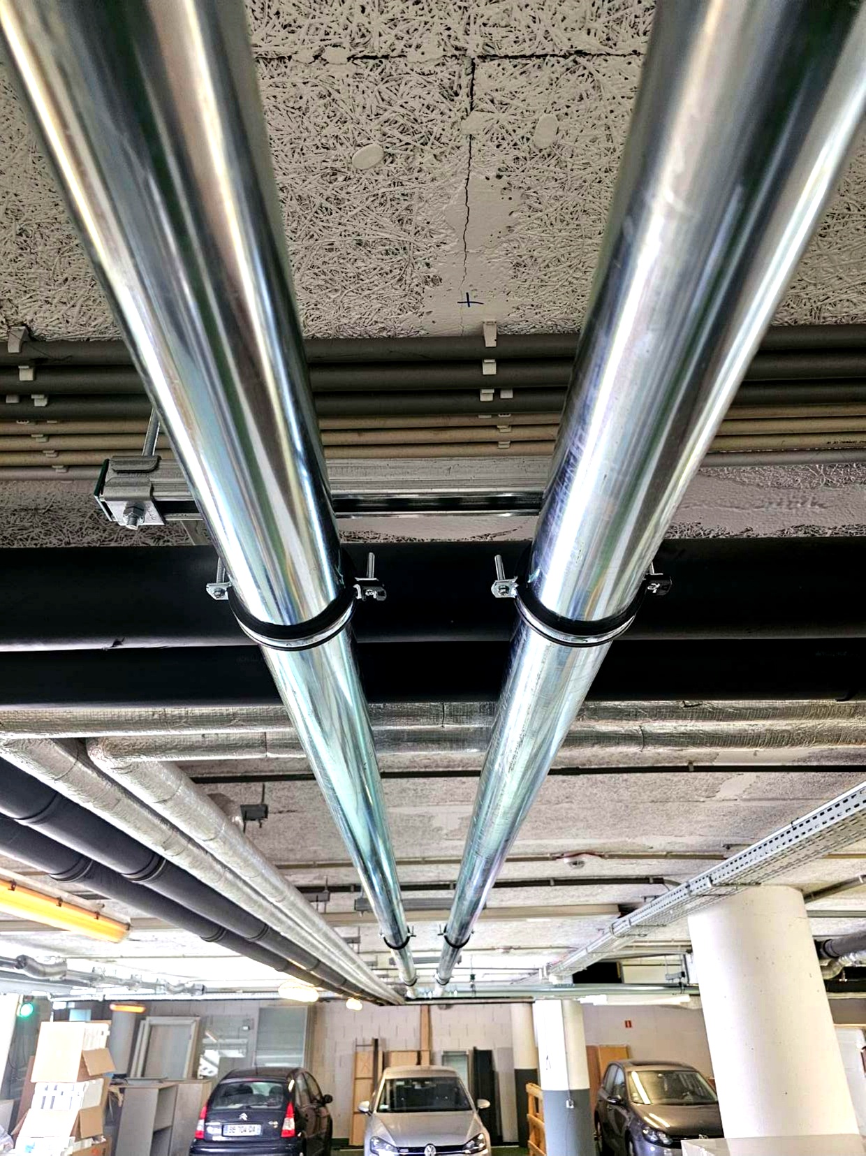 Pharmaceutique — tuyauteries salle blanche environnement contrôlé